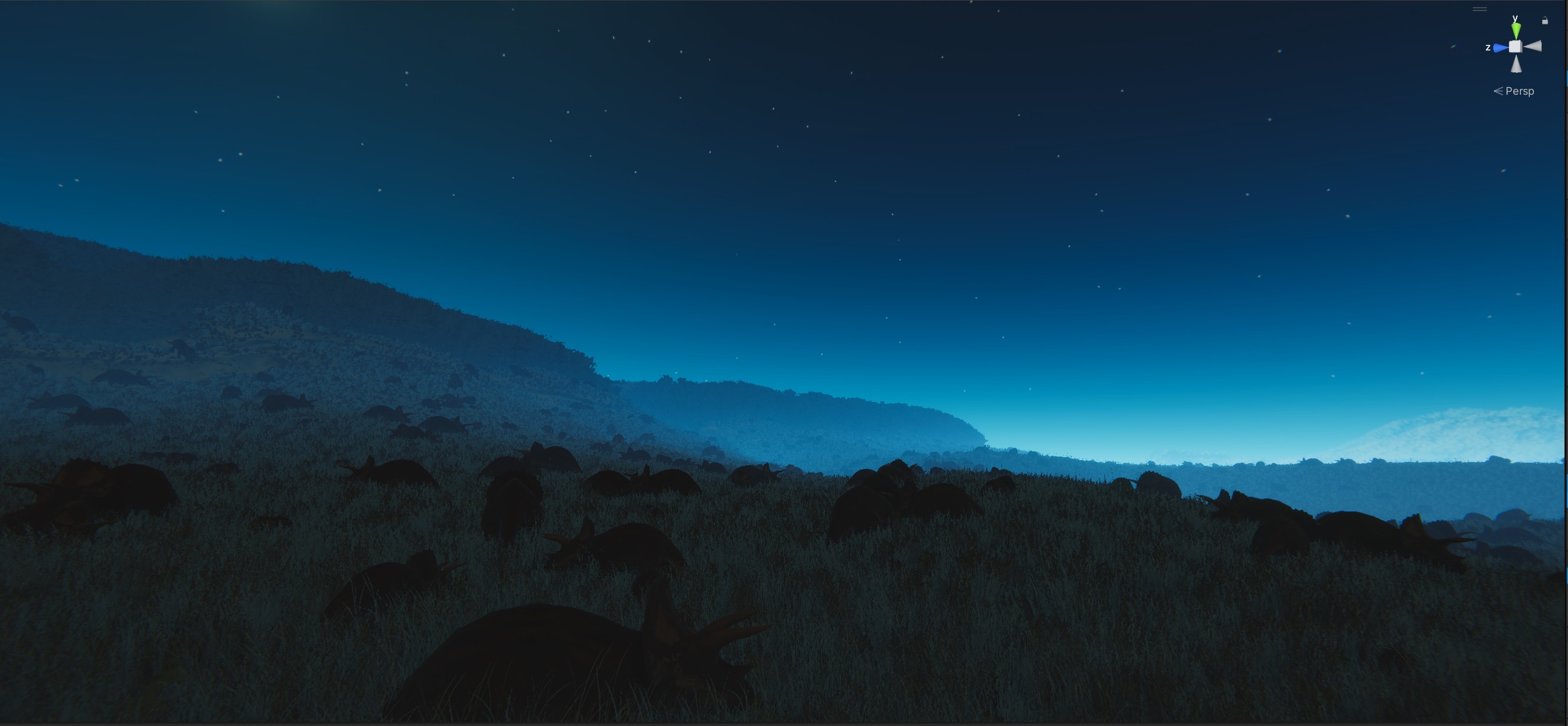 Isle of Wight Night Scene